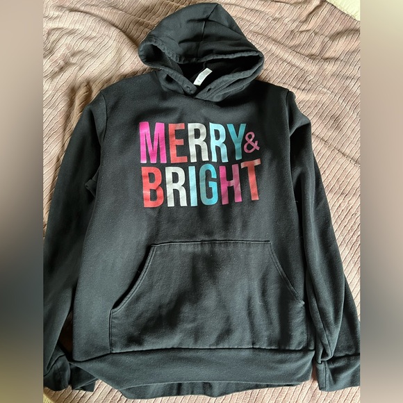 Merry and Bright Hoodie - Picture 1 of 2
